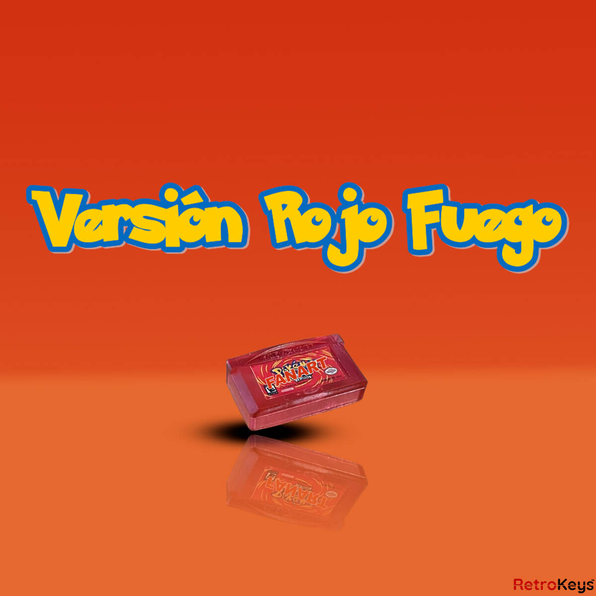 Tecla personalizada edición Rojo Fuego (FanArt)